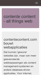 Mobile Screenshot of contentecontent.com